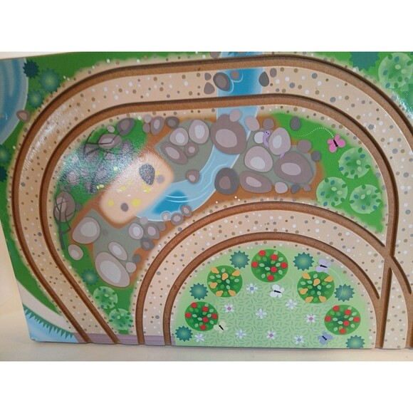 Melissa &Doug Take-Along Kingdom & Case Partial Missing A Few Pieces Super Nice - Picture 6 of 16